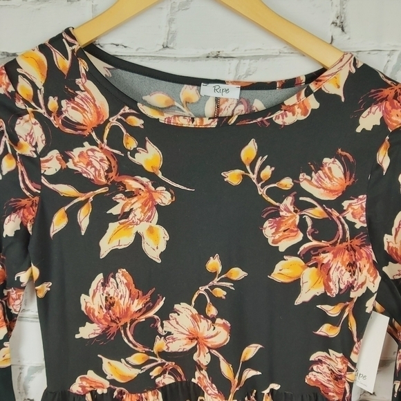Nwt ripe floral dress - Picture 2 of 11